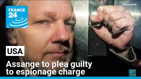 Assange set to be freed after pleading guilty to US espionage charge